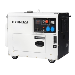 Дизельный генератор Hyundai DHY 6000 SE